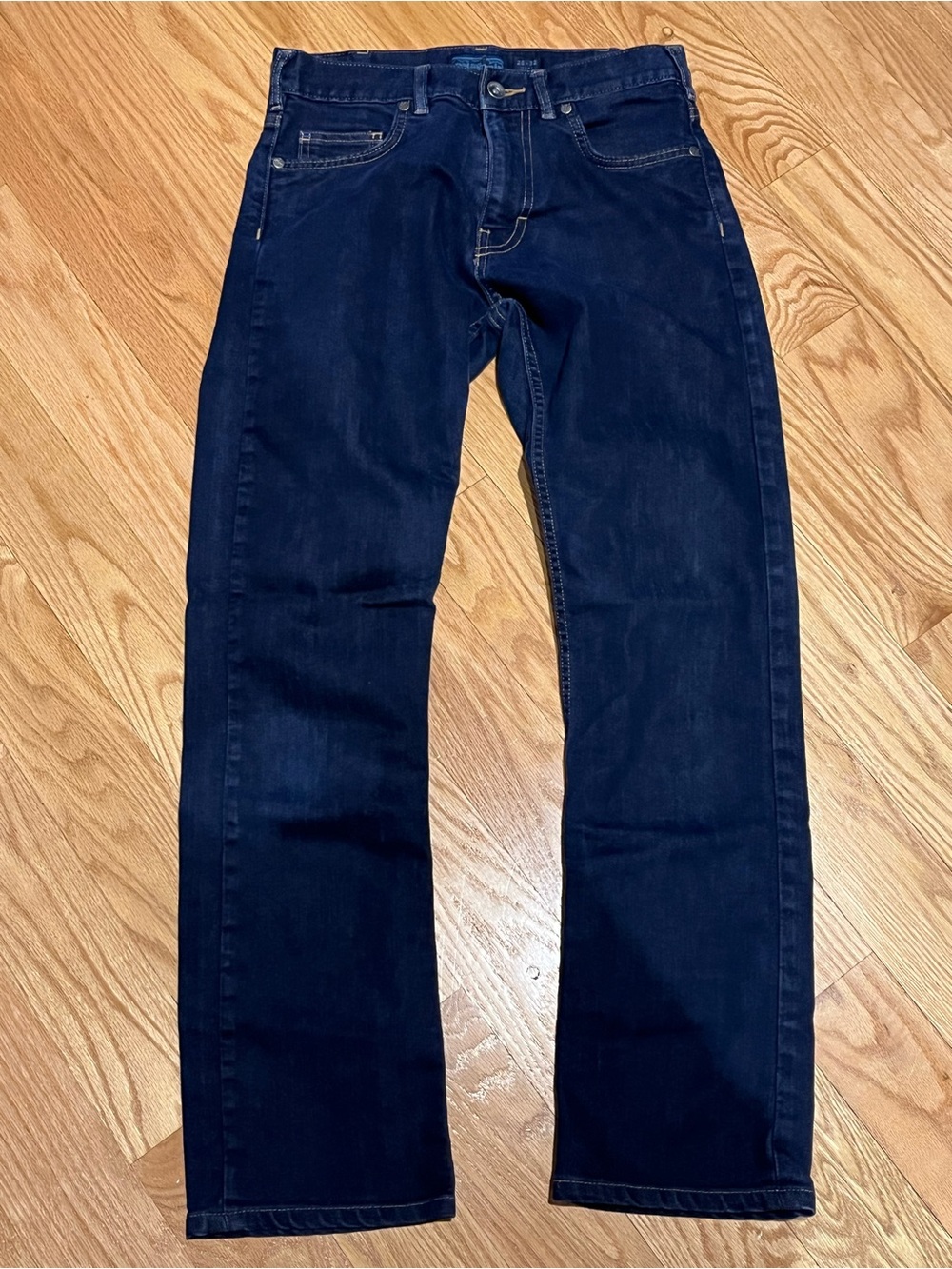 Patagonia iron clad straight leg jeans dark wash